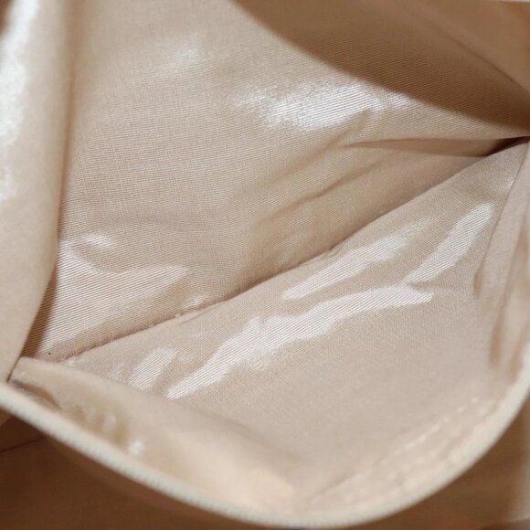 BURBERRY Nova Check Blue Label Tote Bag Canvas Beige Gold Auth 117928 - Picture 13 of 15